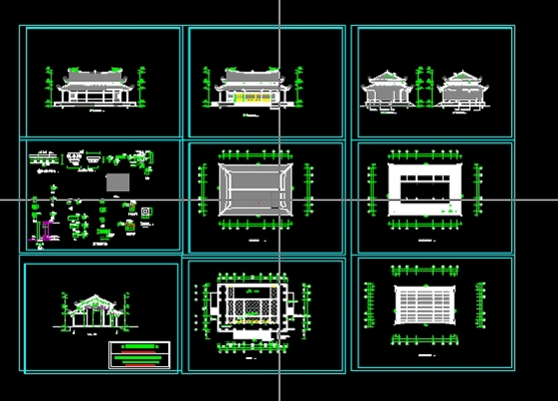 <a href=https://www.yitu.cn/su/7939.html target=_blank class=infotextkey>仿古建筑</a>大殿建施图