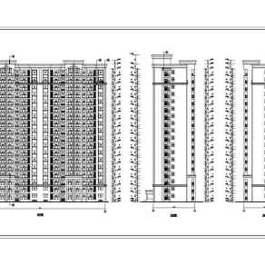 某地18层剪力墙结构住宅楼建筑设计施工图