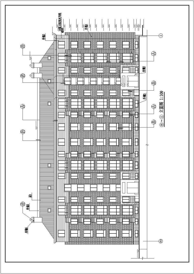 某<a href=https://www.yitu.cn/su/7872.html target=_blank class=infotextkey>地</a>六层砖混结构住宅建筑<a href=https://www.yitu.cn/su/7590.html target=_blank class=infotextkey>设计</a>施工<a href=https://www.yitu.cn/su/7937.html target=_blank class=infotextkey>图纸</a>