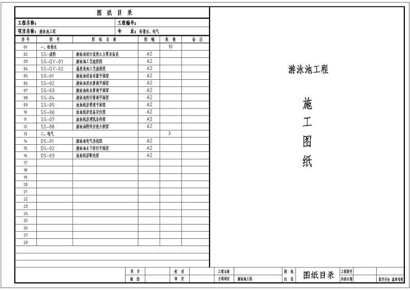 某温泉游<a href=https://www.yitu.cn/su/6797.html target=_blank class=infotextkey>泳池</a><a href=https://www.yitu.cn/su/5628.html target=_blank class=infotextkey>水</a>处理<a href=https://www.yitu.cn/su/6997.html target=_blank class=infotextkey>工艺</a>及<a href=https://www.yitu.cn/su/7901.html target=_blank class=infotextkey>设备房</a>布置<a href=https://www.yitu.cn/su/7590.html target=_blank class=infotextkey>设计</a>施工图