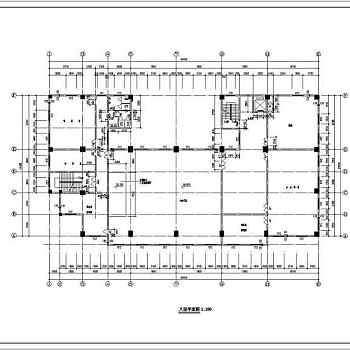 某综合楼建筑设计cad全套施工图