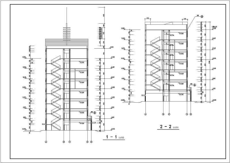 某宾馆商住<a href=https://www.yitu.cn/su/8159.html target=_blank class=infotextkey>楼</a>建筑<a href=https://www.yitu.cn/su/7590.html target=_blank class=infotextkey>设计</a>图