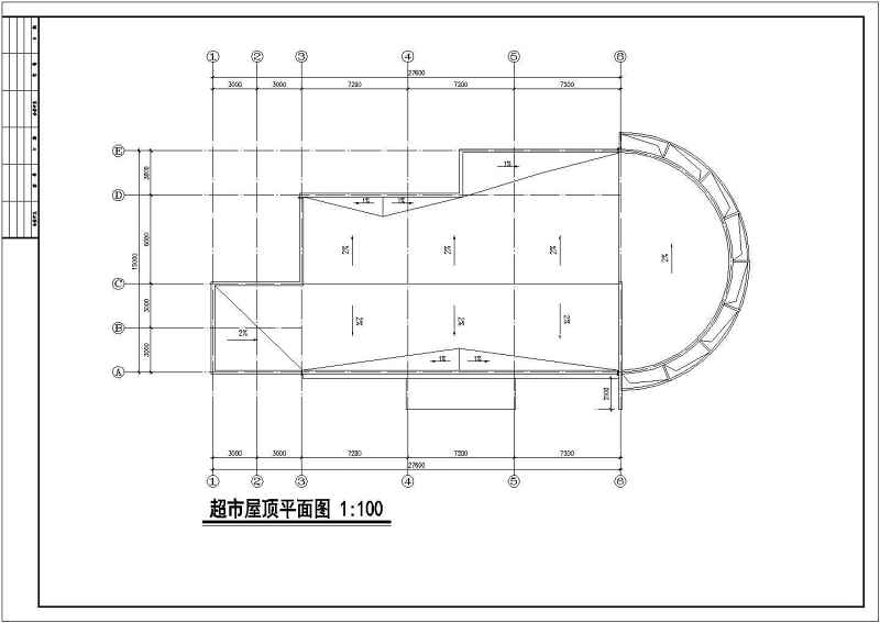 某<a href=https://www.yitu.cn/su/7872.html target=_blank class=infotextkey>地</a>4层<a href=https://www.yitu.cn/su/7637.html target=_blank class=infotextkey>框架</a>结构<a href=https://www.yitu.cn/su/7175.html target=_blank class=infotextkey>超市</a>建筑<a href=https://www.yitu.cn/su/7590.html target=_blank class=infotextkey>设计</a>施工图