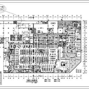某地2层永辉超市电气设计施工图（强电部分）3D模型