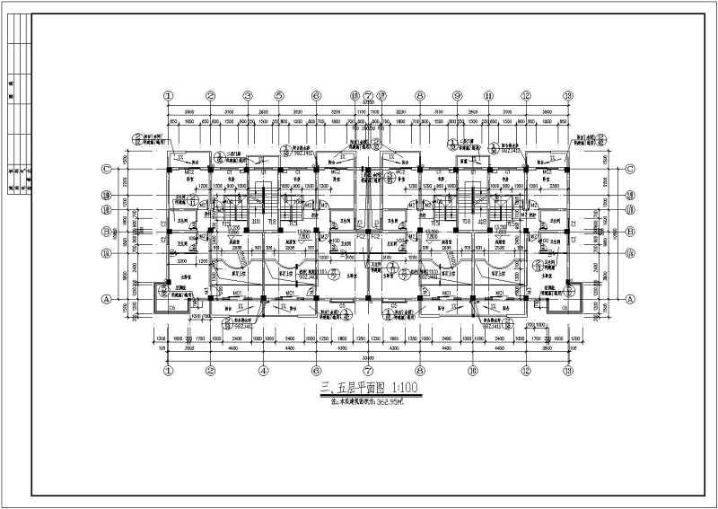 商住<a href=https://www.yitu.cn/su/8159.html target=_blank class=infotextkey>楼</a>建筑全套<a href=https://www.yitu.cn/su/7590.html target=_blank class=infotextkey>设计</a>CAD施工图