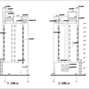某精致商住楼建筑设计全套CAD施工图