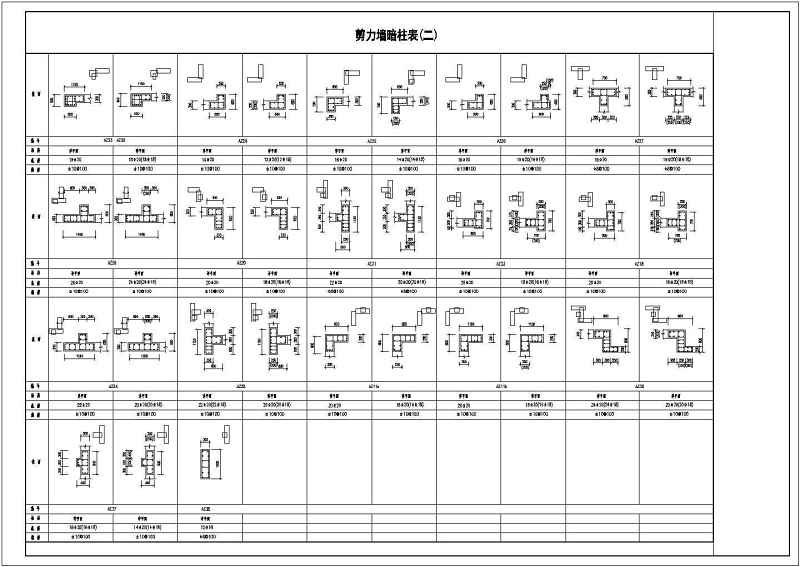 深圳某30层剪力墙住宅<a href=https://www.yitu.cn/su/8159.html target=_blank class=infotextkey>楼</a>结构<a href=https://www.yitu.cn/su/7590.html target=_blank class=infotextkey>设计</a>施工图