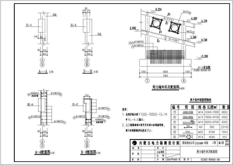 4套混凝土锅炉房、栈<a href=https://www.yitu.cn/su/8137.html target=_blank class=infotextkey>桥</a>结构施工图