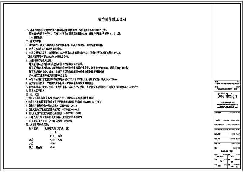 某市七层汉庭快捷<a href=https://www.yitu.cn/su/7829.html target=_blank class=infotextkey>酒店</a>全套装修施工图