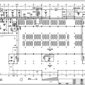 综合楼大型地源热泵系统设计cad施工图