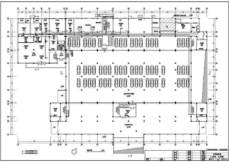 综合楼大型地源热泵系统设计cad施工图