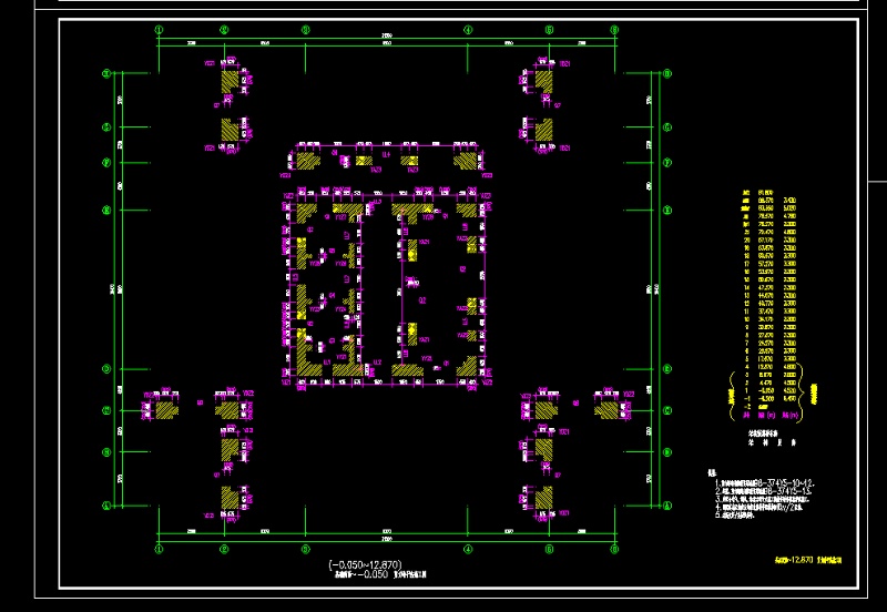 某二十六层带屋面旋转<a href=https://www.yitu.cn/sketchup/canting/index.html target=_blank class=infotextkey><a href=https://www.yitu.cn/su/7825.html target=_blank class=infotextkey>餐厅</a></a>综合<a href=https://www.yitu.cn/su/8159.html target=_blank class=infotextkey>楼</a>结构<a href=https://www.yitu.cn/su/7590.html target=_blank class=infotextkey>设计</a>cad施工图