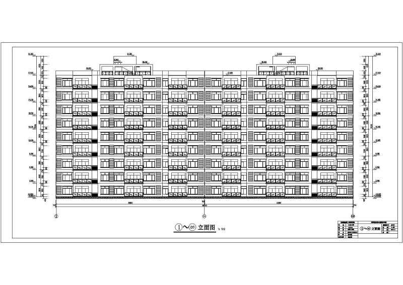 某<a href=https://www.yitu.cn/sketchup/xuexiao/index.html target=_blank class=infotextkey>学校</a>9层<a href=https://www.yitu.cn/su/7637.html target=_blank class=infotextkey>框架</a>剪力墙结构教师住宅<a href=https://www.yitu.cn/su/8159.html target=_blank class=infotextkey>楼</a>