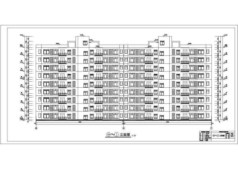 某<a href=https://www.yitu.cn/sketchup/xuexiao/index.html target=_blank class=infotextkey>学校</a>9层<a href=https://www.yitu.cn/su/7637.html target=_blank class=infotextkey>框架</a>剪力墙结构教师住宅<a href=https://www.yitu.cn/su/8159.html target=_blank class=infotextkey>楼</a>