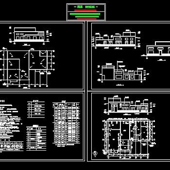 锅炉房建筑图纸