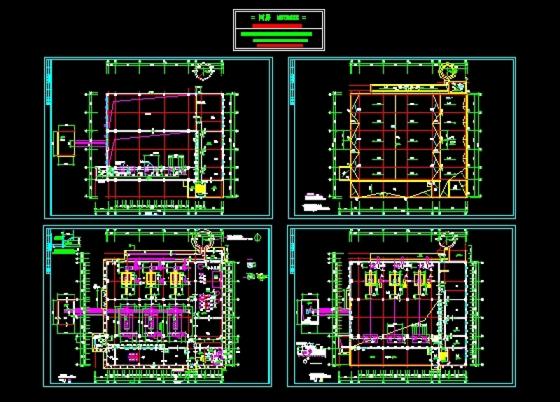 锅炉房建筑施工图