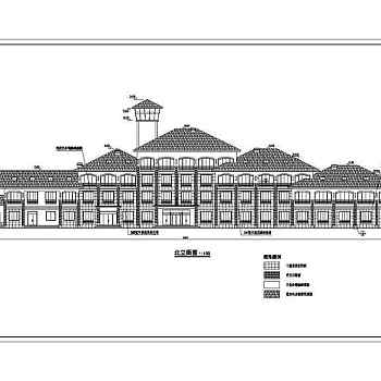 某地五层框架结构宾馆建筑结构施工图