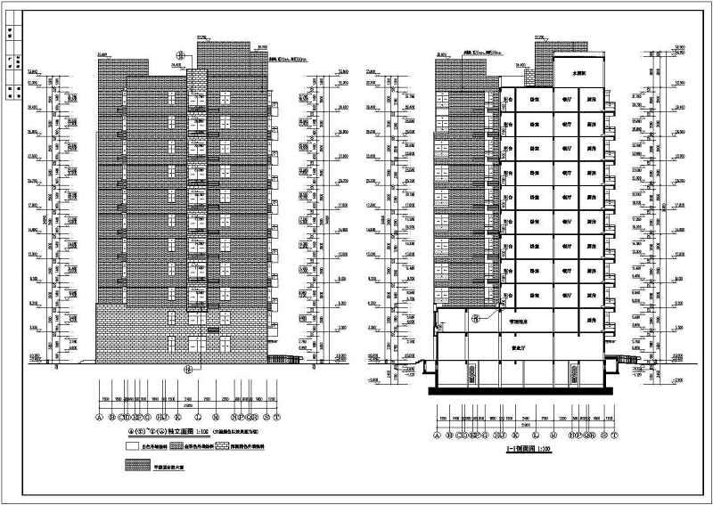 某<a href=https://www.yitu.cn/su/7872.html target=_blank class=infotextkey>地</a>11层剪力墙结构住宅<a href=https://www.yitu.cn/su/8159.html target=_blank class=infotextkey>楼</a>建筑<a href=https://www.yitu.cn/su/7590.html target=_blank class=infotextkey>设计</a>施工图