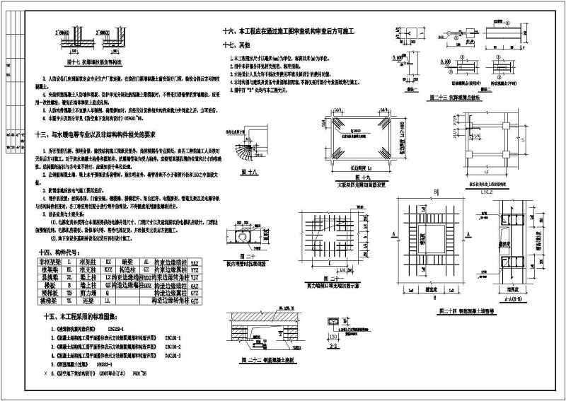 某<a href=https://www.yitu.cn/su/7872.html target=_blank class=infotextkey>地</a>18层剪力墙结构住宅<a href=https://www.yitu.cn/su/8159.html target=_blank class=infotextkey>楼</a>建筑结构施工图