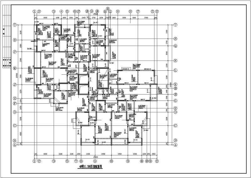 某高层剪力墙结构住宅<a href=https://www.yitu.cn/su/8159.html target=_blank class=infotextkey>楼</a>结构<a href=https://www.yitu.cn/su/7590.html target=_blank class=infotextkey>设计</a>施工图