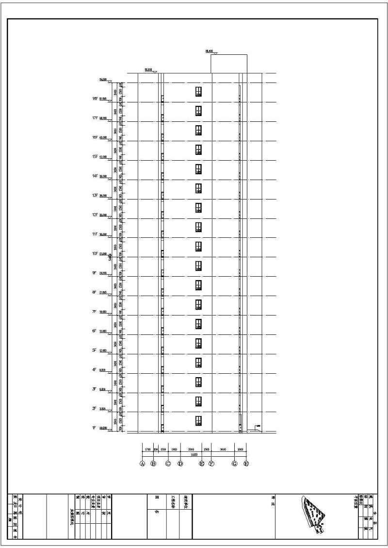 某<a href=https://www.yitu.cn/su/7872.html target=_blank class=infotextkey>地</a>18层剪力墙结构住宅<a href=https://www.yitu.cn/su/8159.html target=_blank class=infotextkey>楼</a>建筑及结构施工图