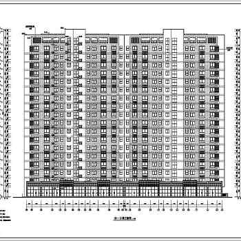 某地区18层剪力墙结构住宅楼建筑设计方案图纸