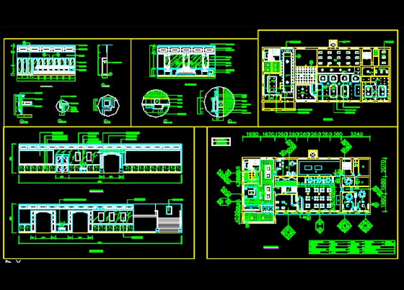 中<a href=https://www.yitu.cn/sketchup/canting/index.html target=_blank class=infotextkey><a href=https://www.yitu.cn/su/7825.html target=_blank class=infotextkey>餐厅</a></a>装修<a href=https://www.yitu.cn/su/7937.html target=_blank class=infotextkey>图纸</a>