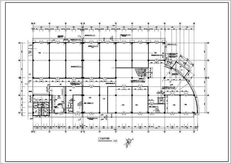 大型商场建筑设计CAD施工图纸