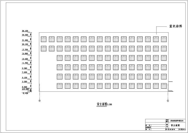 某高校六层教学<a href=https://www.yitu.cn/su/8159.html target=_blank class=infotextkey>楼</a><a href=https://www.yitu.cn/su/7590.html target=_blank class=infotextkey>设计</a>cad全套建筑结构施工图