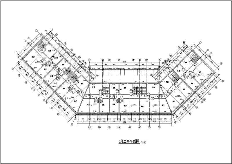 仿古街建筑<a href=https://www.yitu.cn/su/7590.html target=_blank class=infotextkey>设计</a>CAD施工图