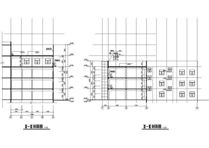 邓桥商业城建筑全套设计CAD施工图