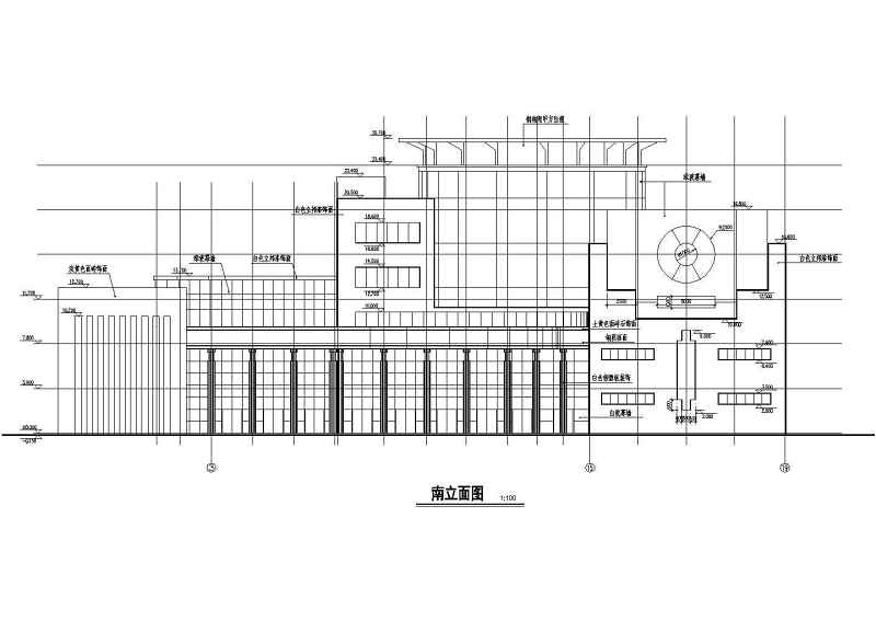 邓<a href=https://www.yitu.cn/su/8137.html target=_blank class=infotextkey>桥</a>商业城建筑全套<a href=https://www.yitu.cn/su/7590.html target=_blank class=infotextkey>设计</a>CAD施工图