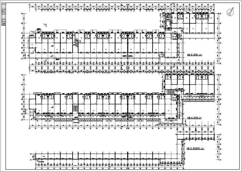 某商业步行街建筑施工图<a href=https://www.yitu.cn/su/7590.html target=_blank class=infotextkey>设计</a>及透视效果图