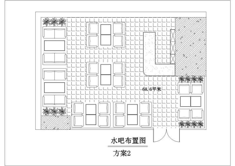 西堤岛咖啡店室<a href=https://www.yitu.cn/su/7634.html target=_blank class=infotextkey>内装</a>修施工图附效果图