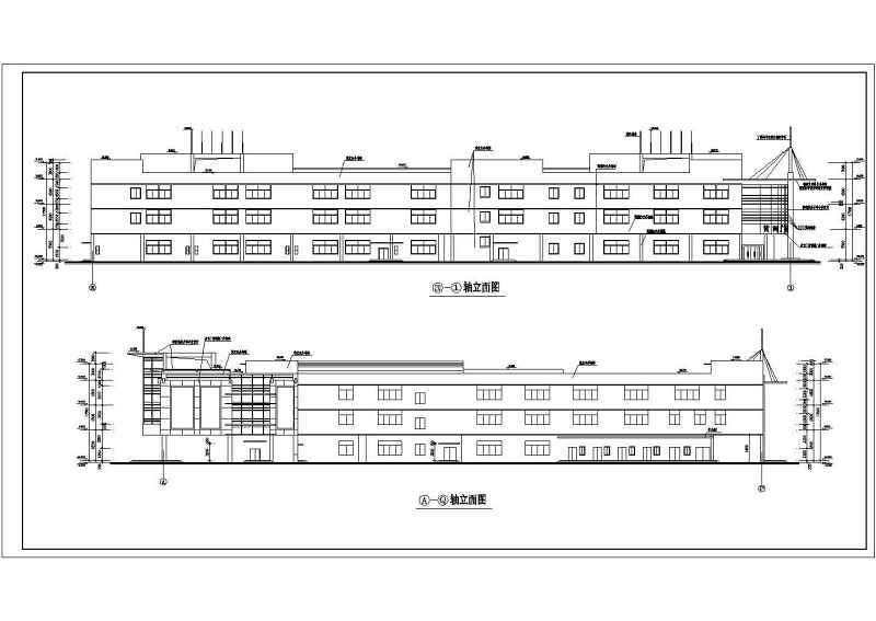 某大型<a href=https://www.yitu.cn/su/8077.html target=_blank class=infotextkey>商业广场</a>建筑<a href=https://www.yitu.cn/su/7590.html target=_blank class=infotextkey>设计</a>CAD施工图