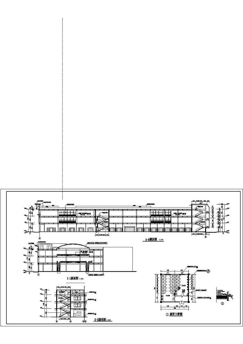 某大型<a href=https://www.yitu.cn/su/8077.html target=_blank class=infotextkey>商业广场</a>建筑<a href=https://www.yitu.cn/su/7590.html target=_blank class=infotextkey>设计</a>CAD施工图