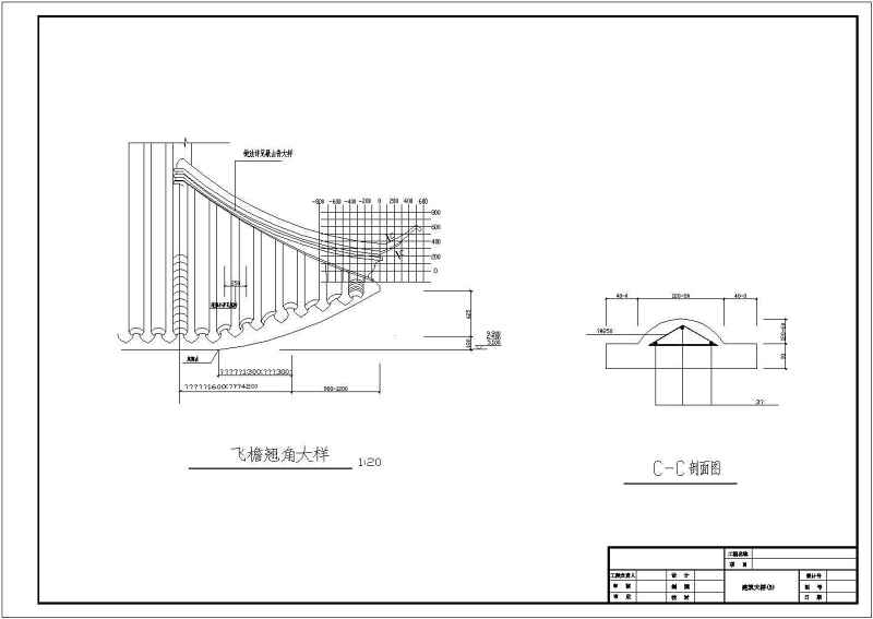 某<a href=https://www.yitu.cn/su/7939.html target=_blank class=infotextkey>仿古建筑</a><a href=https://www.yitu.cn/su/8159.html target=_blank class=infotextkey>楼</a>台全套建施图