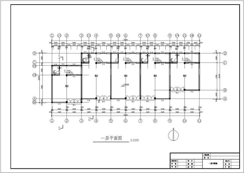 某<a href=https://www.yitu.cn/su/7939.html target=_blank class=infotextkey>仿古建筑</a><a href=https://www.yitu.cn/su/8159.html target=_blank class=infotextkey>楼</a>台全套建施图