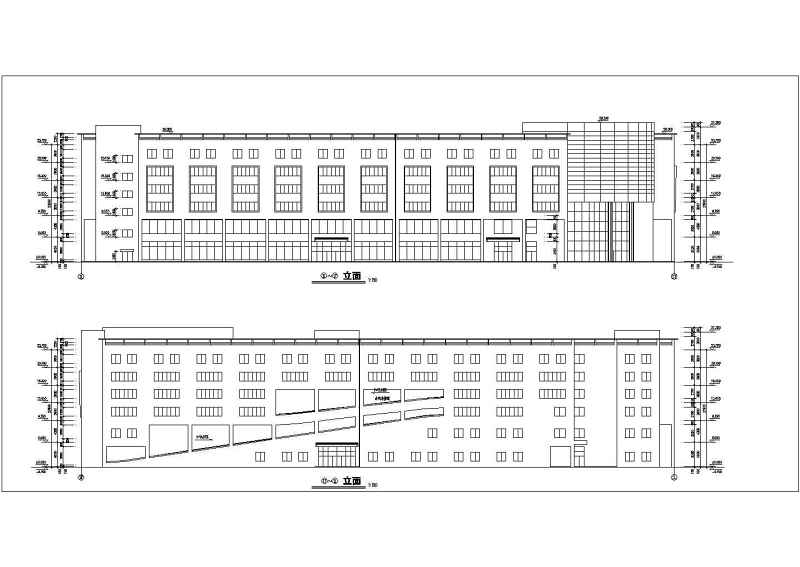 商业大厦建筑全套<a href=https://www.yitu.cn/su/7590.html target=_blank class=infotextkey>设计</a>CAD施工图