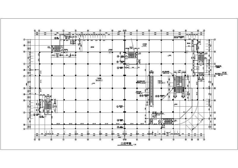 商业大厦建筑全套<a href=https://www.yitu.cn/su/7590.html target=_blank class=infotextkey>设计</a>CAD施工图