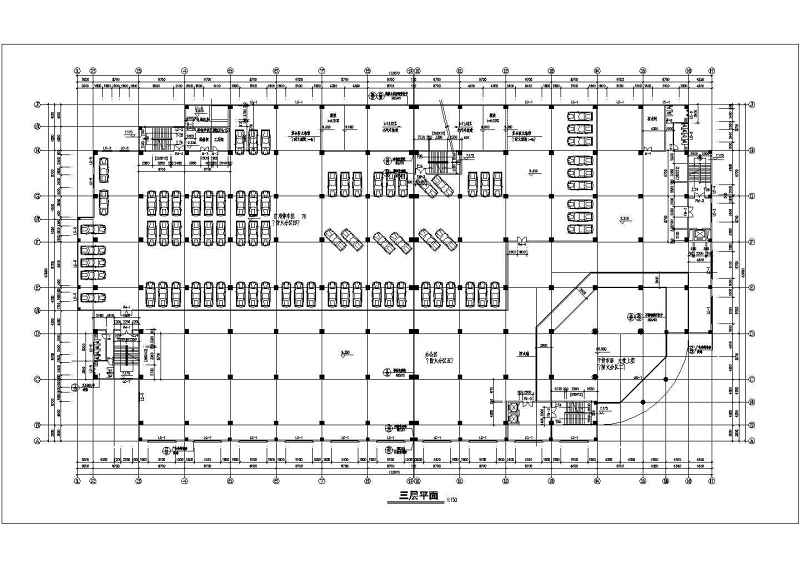 商业大厦建筑全套<a href=https://www.yitu.cn/su/7590.html target=_blank class=infotextkey>设计</a>CAD施工图