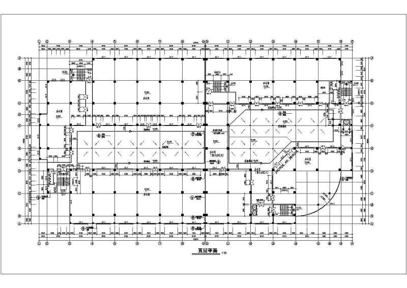 商业大厦建筑全套<a href=https://www.yitu.cn/su/7590.html target=_blank class=infotextkey>设计</a>CAD施工图