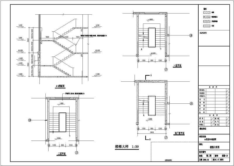 某皇冠<a href=https://www.yitu.cn/sketchup/huayi/index.html target=_blank class=infotextkey>花</a>园二层别墅建筑施工图