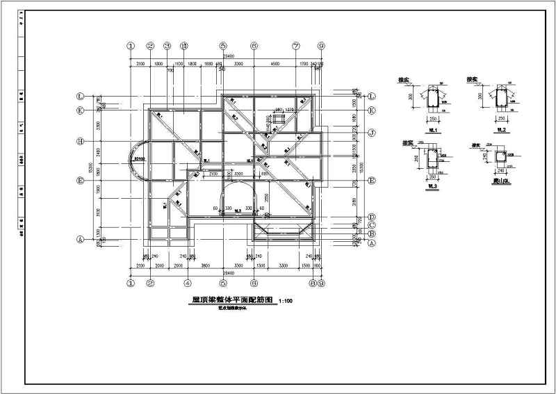 某两套独立砌体别墅结构<a href=https://www.yitu.cn/su/7590.html target=_blank class=infotextkey>设计</a>施工图