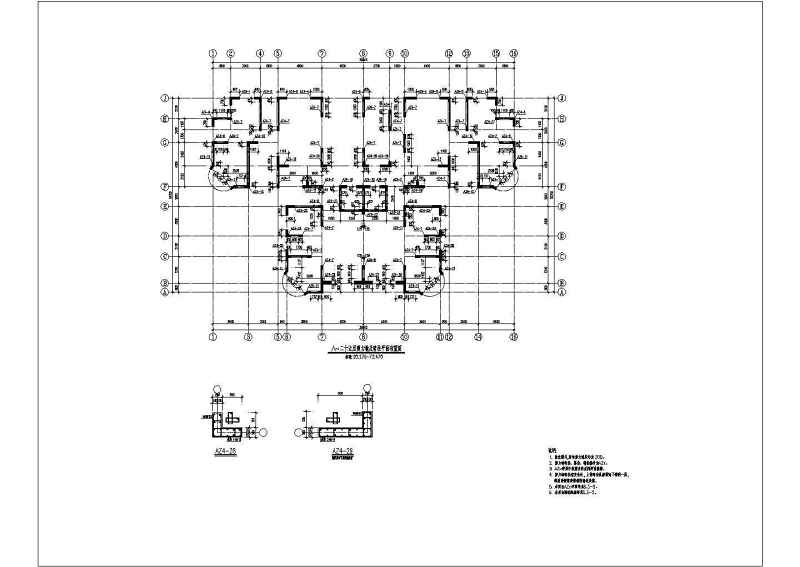 江苏<a href=https://www.yitu.cn/su/7872.html target=_blank class=infotextkey>地</a>区26+1高层住宅结构施工图