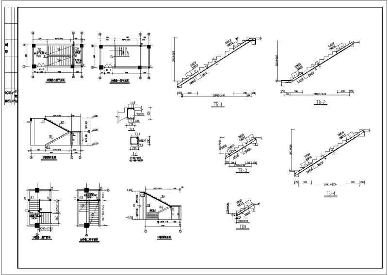 某底框结构住宅<a href=https://www.yitu.cn/su/8159.html target=_blank class=infotextkey>楼</a><a href=https://www.yitu.cn/su/7590.html target=_blank class=infotextkey>设计</a>cad全套结构施工<a href=https://www.yitu.cn/su/7937.html target=_blank class=infotextkey>图纸</a>