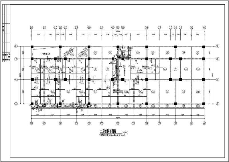 某底框结构住宅<a href=https://www.yitu.cn/su/8159.html target=_blank class=infotextkey>楼</a><a href=https://www.yitu.cn/su/7590.html target=_blank class=infotextkey>设计</a>cad全套结构施工<a href=https://www.yitu.cn/su/7937.html target=_blank class=infotextkey>图纸</a>