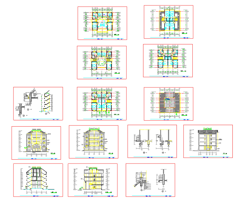 300套新农村自建房住宅<a href=https://www.yitu.cn/su/8193.html target=_blank class=infotextkey>小别墅</a>施工图（含配套效果图）