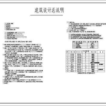 某实用型农村别墅设计cad建筑施工图