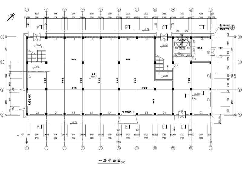 某公司多层综合<a href=https://www.yitu.cn/su/8159.html target=_blank class=infotextkey>楼</a>建筑施工图